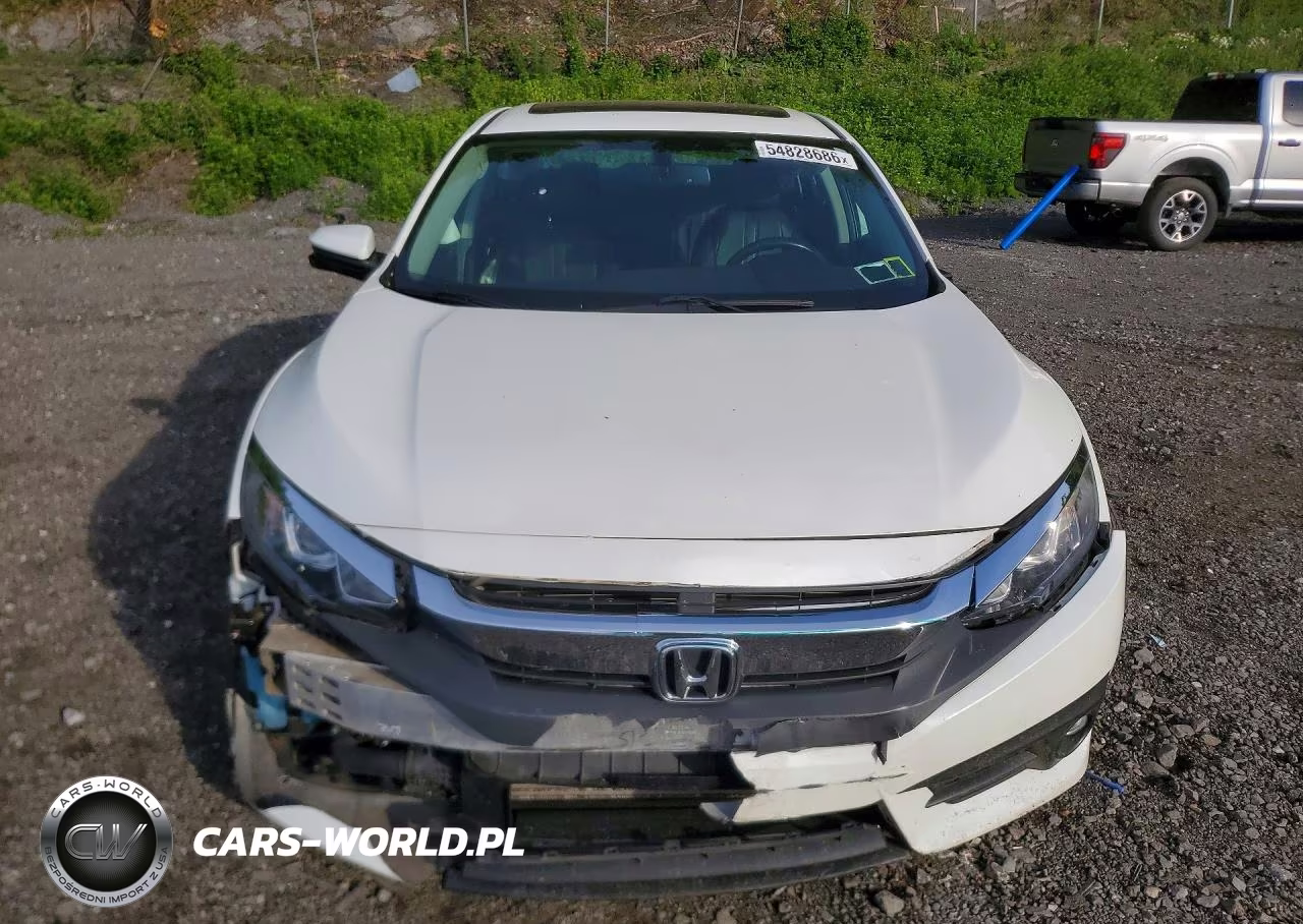 2017 Honda Civic Exl VIN:2HGFC1F7XHH637143 - 5