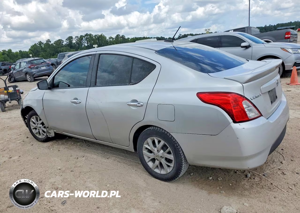 2019 Nissan Versa Sv VIN:3N1CN7APXKL823854 - 2