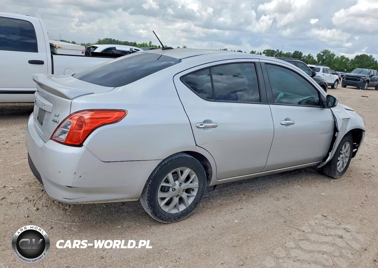 2019 Nissan Versa Sv VIN:3N1CN7APXKL823854 - 3