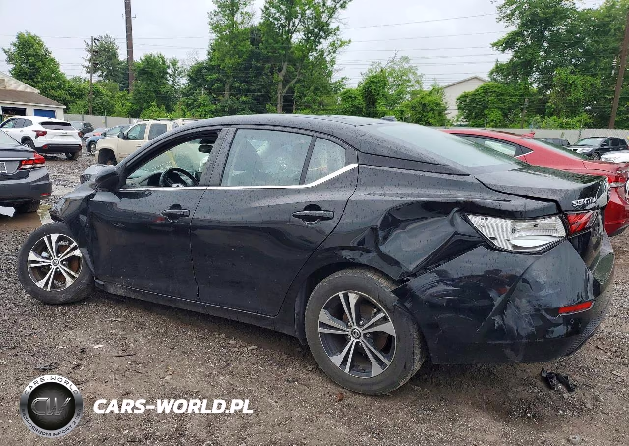 2021 Nissan Sentra Sv VIN:3N1AB8CV6MY299111 - 2