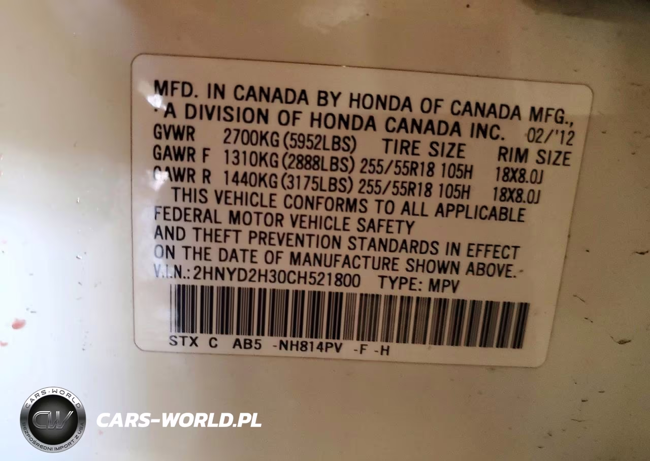 2012 Acura Mdx Technology VIN:2HNYD2H30CH521800 - 13