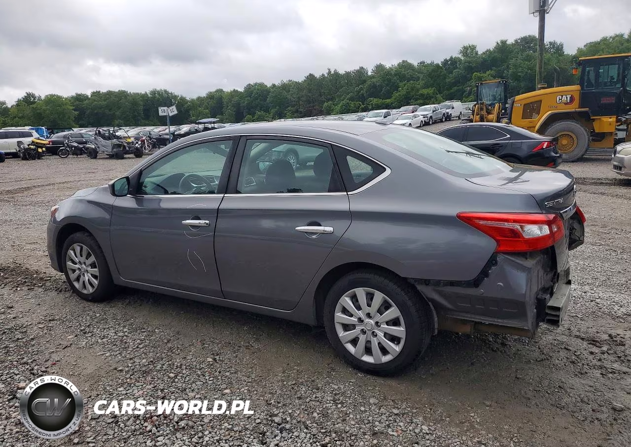2017 Nissan Sentra Sv VIN:3N1AB7AP6HL637947 - 2