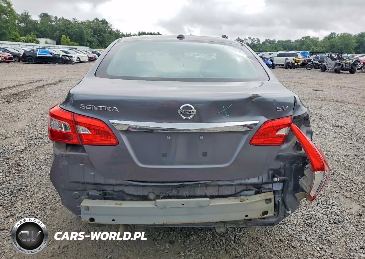 2017 Nissan Sentra Sv VIN:3N1AB7AP6HL637947 - 6