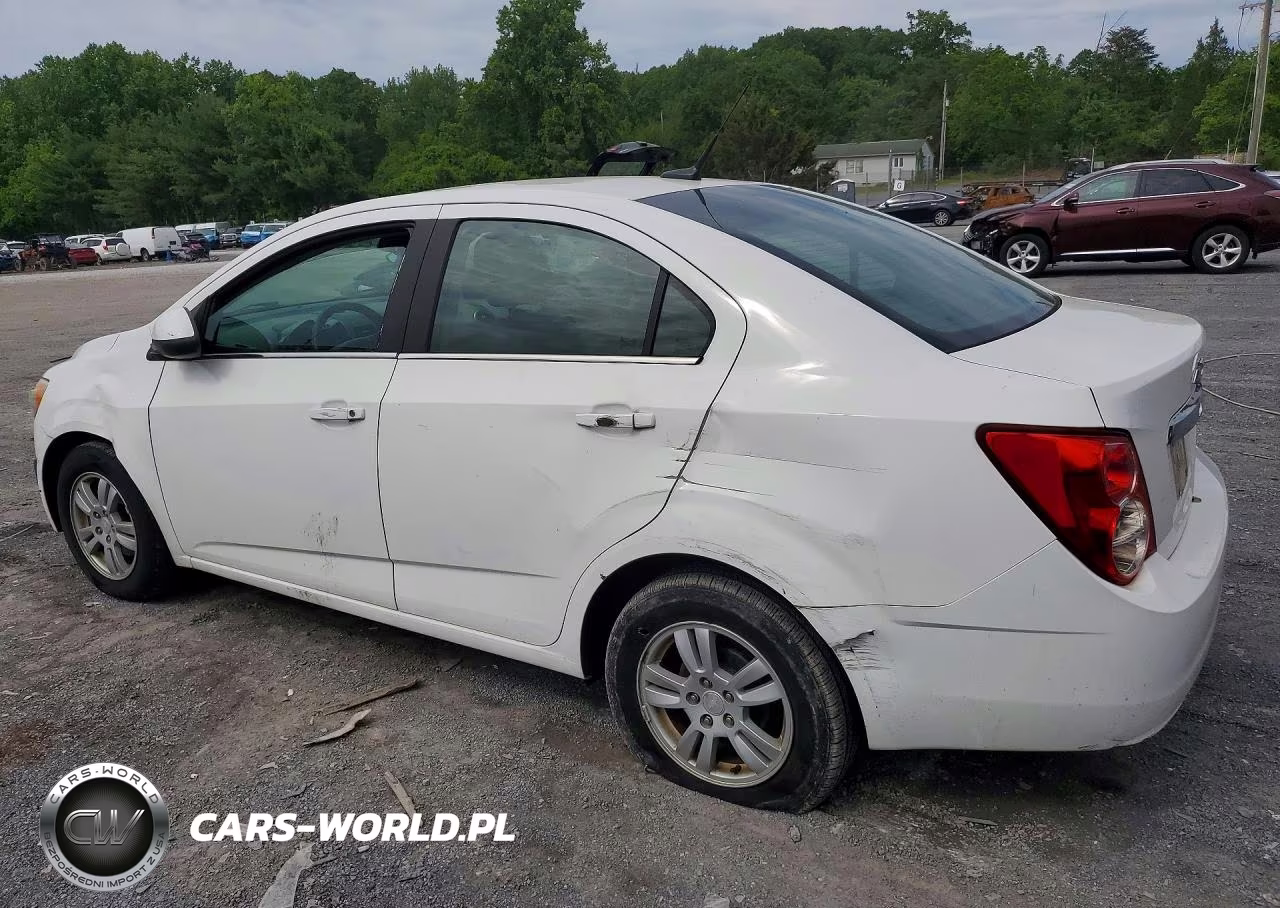 2014 Chevrolet Sonic Lt VIN:1G1JC5SB1E4125427 - 2
