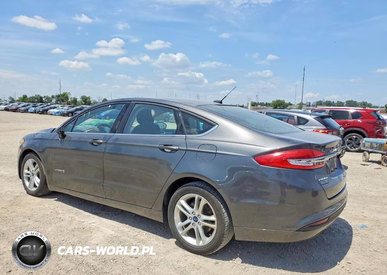 2018 Ford Fusion Se Hybrid VIN:3FA6P0LU0JR208844 - 2