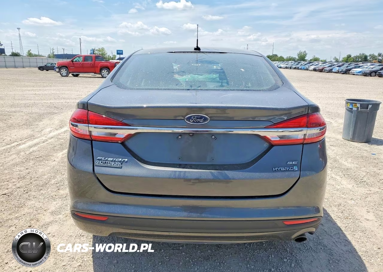 2018 Ford Fusion Se Hybrid VIN:3FA6P0LU0JR208844 - 6