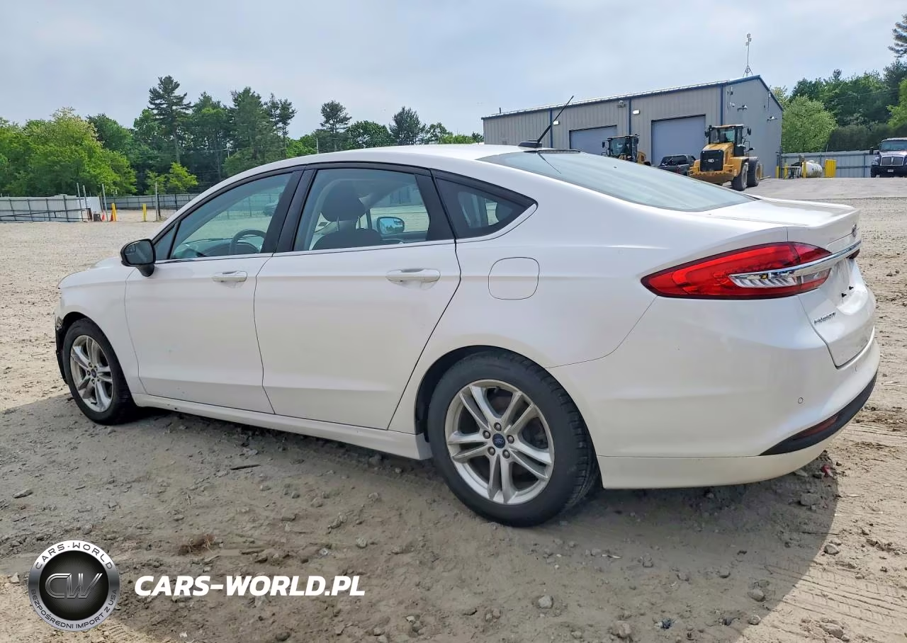 2018 Ford Fusion Se VIN:3FA6P0HD7JR158842 - 2