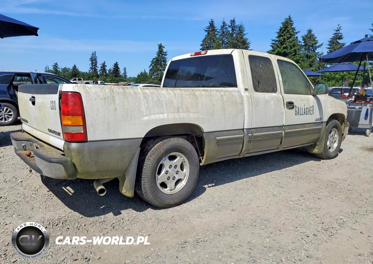 1999 Chevrolet Silverado C1500 VIN:2GCEC19T0X1180384 - 3