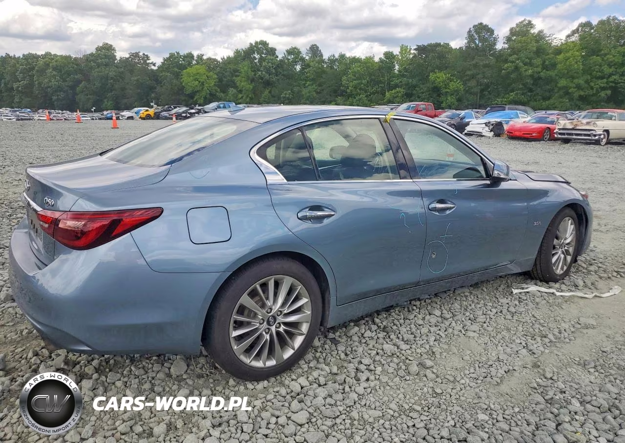 2019 Infiniti Q50 3.0T Luxe VIN:JN1EV7ARXKM556327 - 3