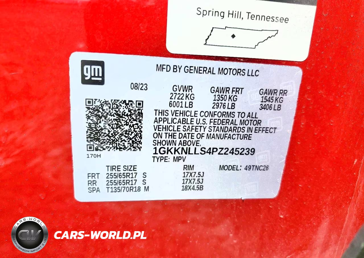 2023 GMC Acadia At4 VIN:1GKKNLLS4PZ245239 - 14