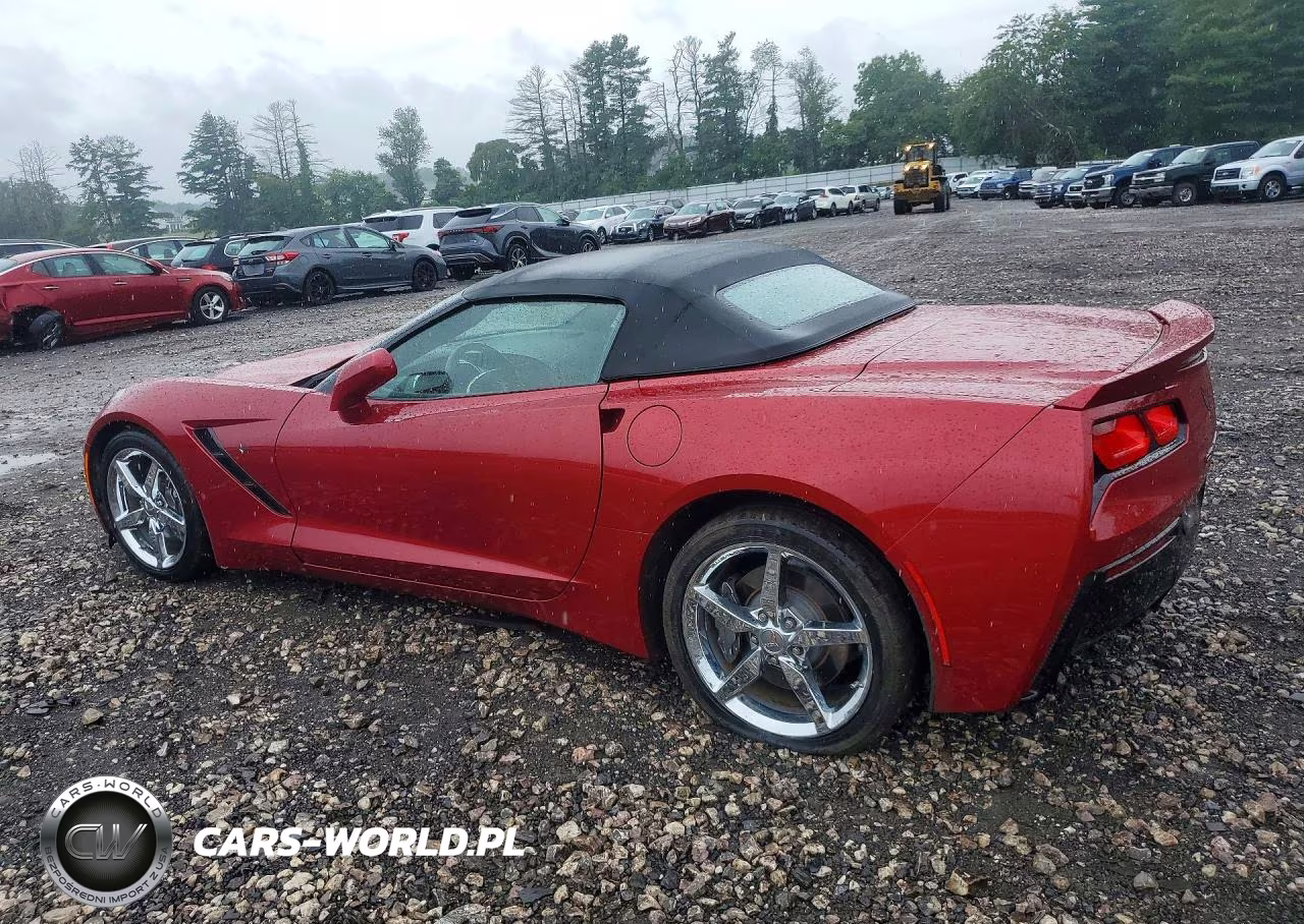 2015 Chevrolet Corvette Stingray 3Lt VIN:1G1YF3D7XF5117535 - 2