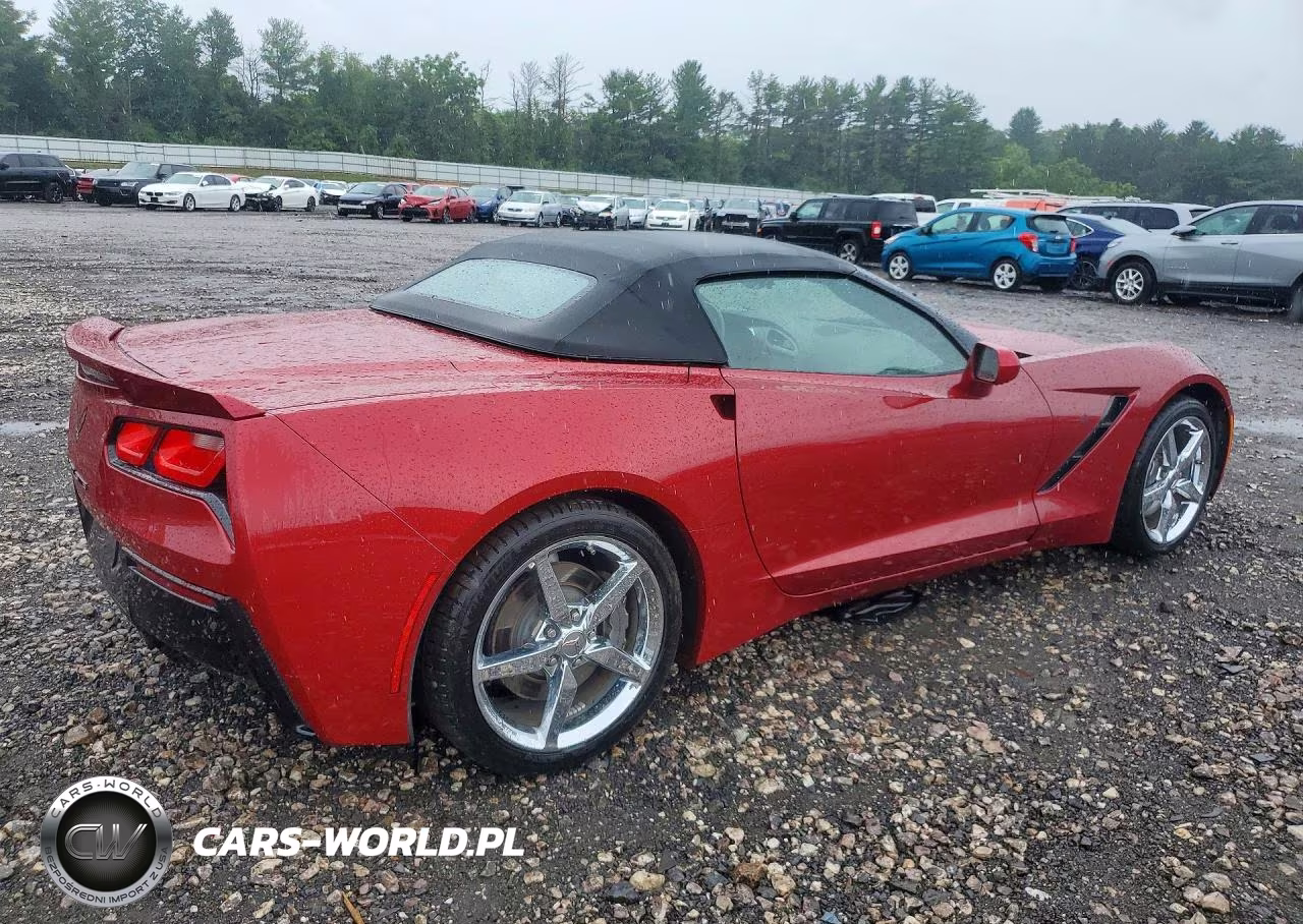 2015 Chevrolet Corvette Stingray 3Lt VIN:1G1YF3D7XF5117535 - 3
