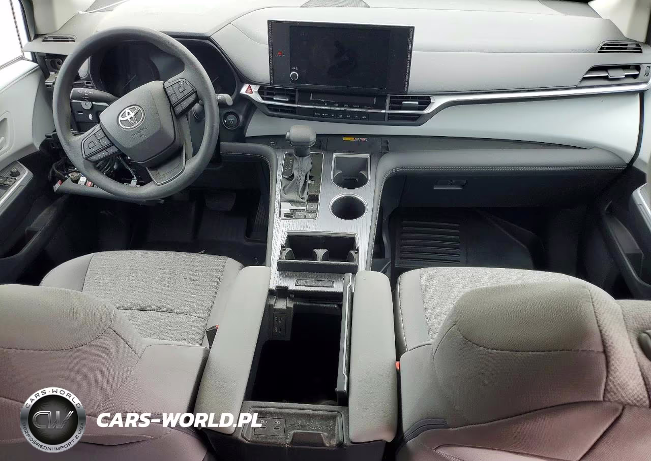 2025 Toyota Sienna Le VIN:5TDKRKEC6SS256284 - 8
