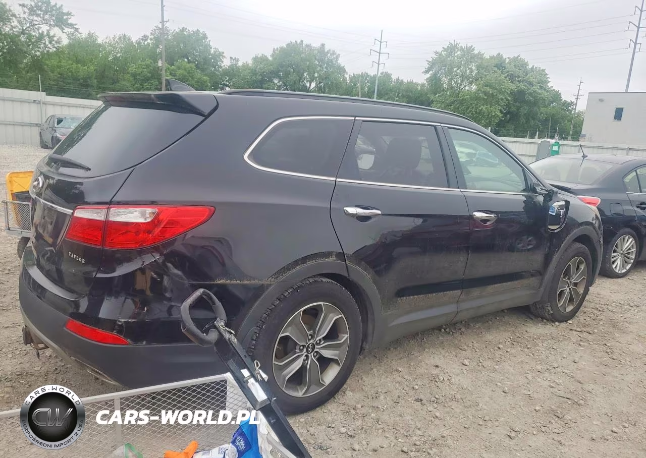 2016 Hyundai Santa Fe Se VIN:KM8SM4HF7GU155236 - 3
