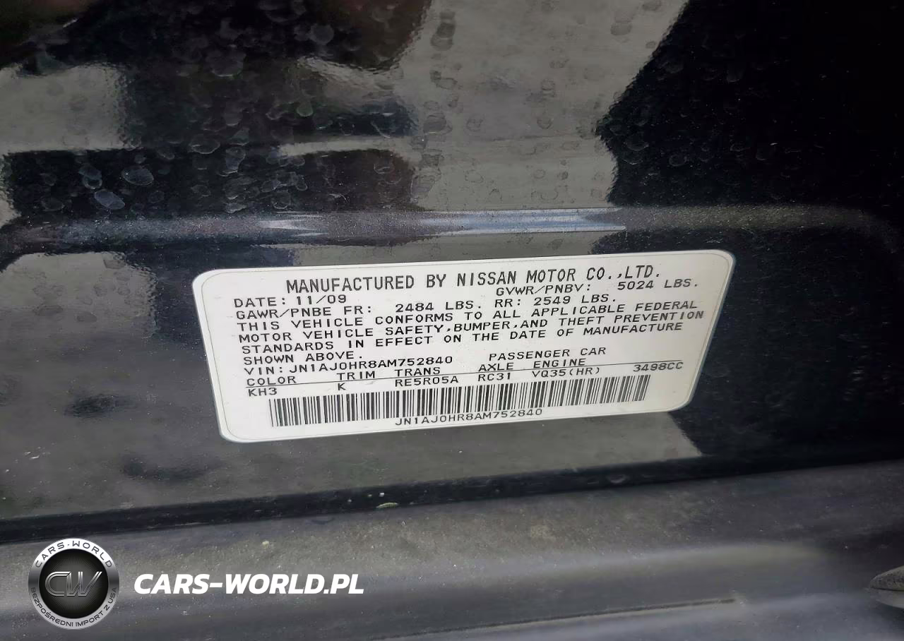 2010 Infiniti Ex35 Base VIN:JN1AJ0HR8AM752840 - 13