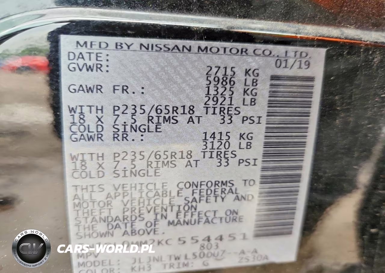 2019 Infiniti Qx60 Luxe VIN:5N1DL0MM2KC554451 - 14
