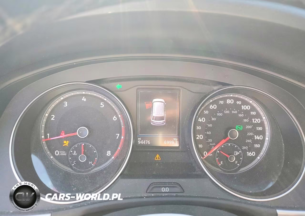 2019 Volkswagen Atlas Se VIN:1V2UR2CA5KC573709 - 9