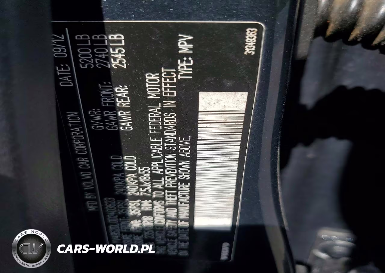 2013 Volvo Xc60 3.2 VIN:YV4952DL0D2403623 - 13