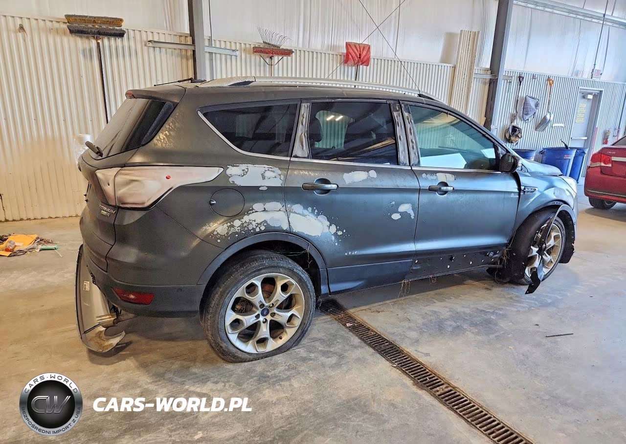 2017 Ford Escape Titanium VIN:1FMCU9J98HUB94375 - 3