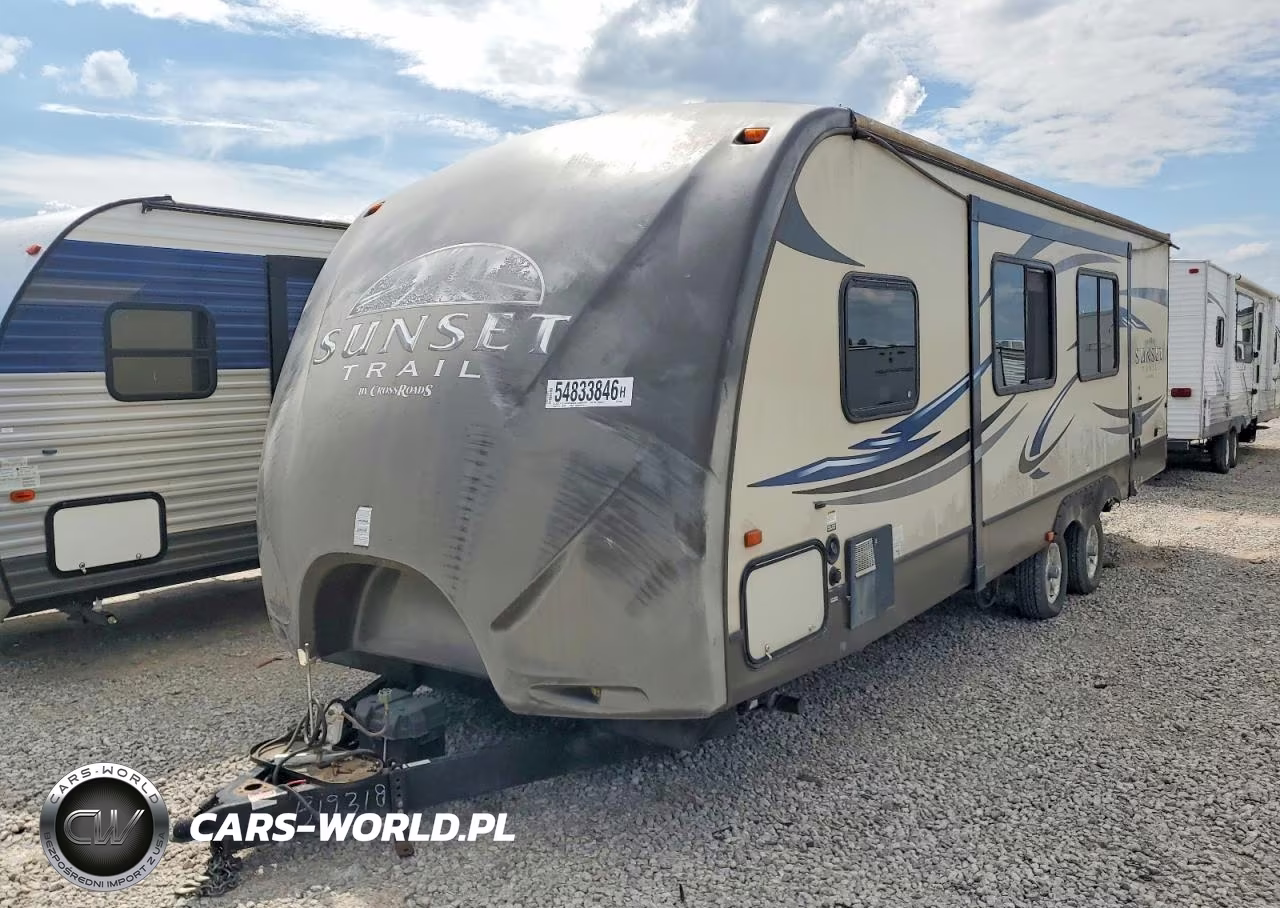 2013 Crossroads Sunset Camper VIN:4V0TC2622DB019318 - 2