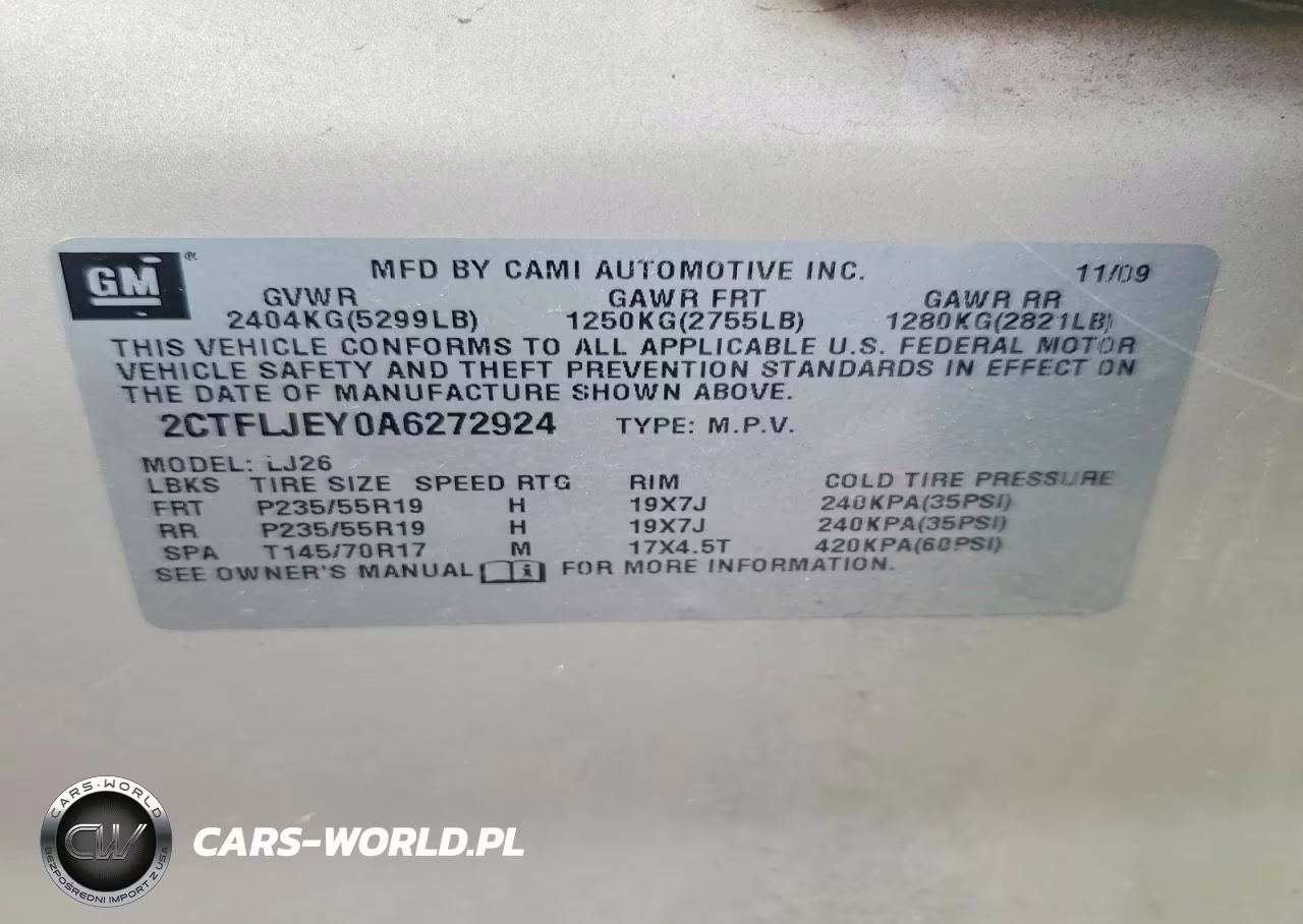 2010 GMC Terrain Slt VIN:2CTFLJEY0A6272924 - 13