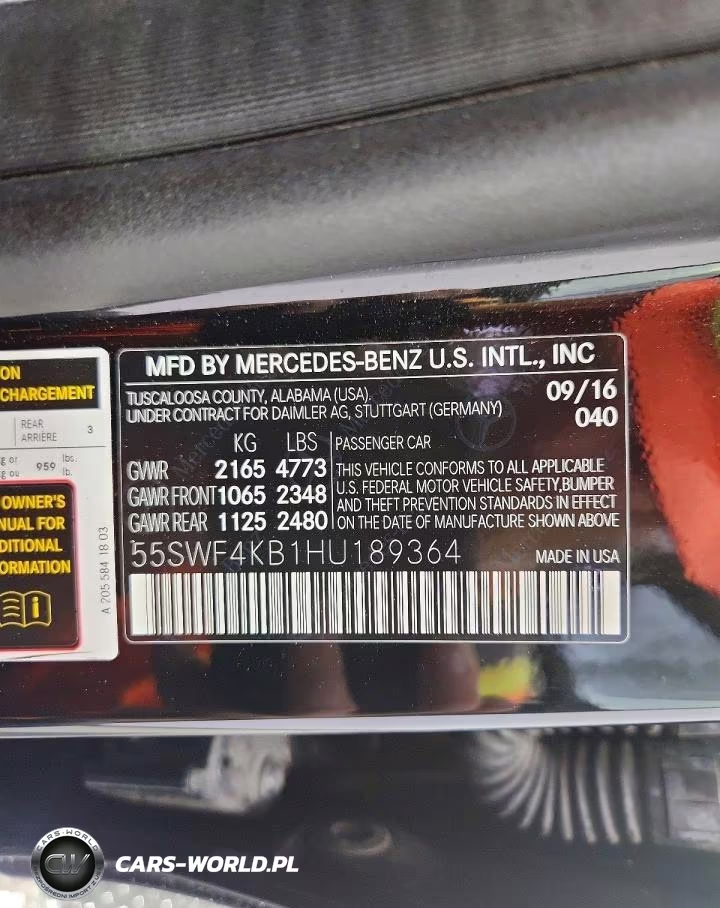 2017 MERCEDES-BENZ C 300 4MATIC VIN:55SWF4KB1HU189364 - 12