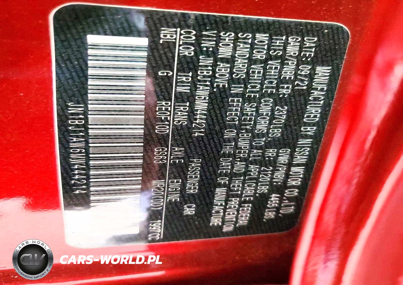 2021 Nissan Rogue Sport S VIN:JN1BJ1AW6MW444214 - 12