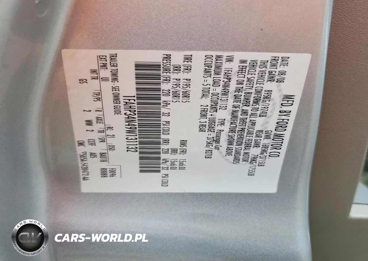 2009 Ford Focus S VIN:1FAHP34N49W131132 - 12