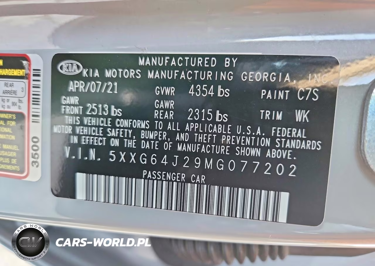 2021 Kia K5 Gt Line VIN:5XXG64J29MG077202 - 13