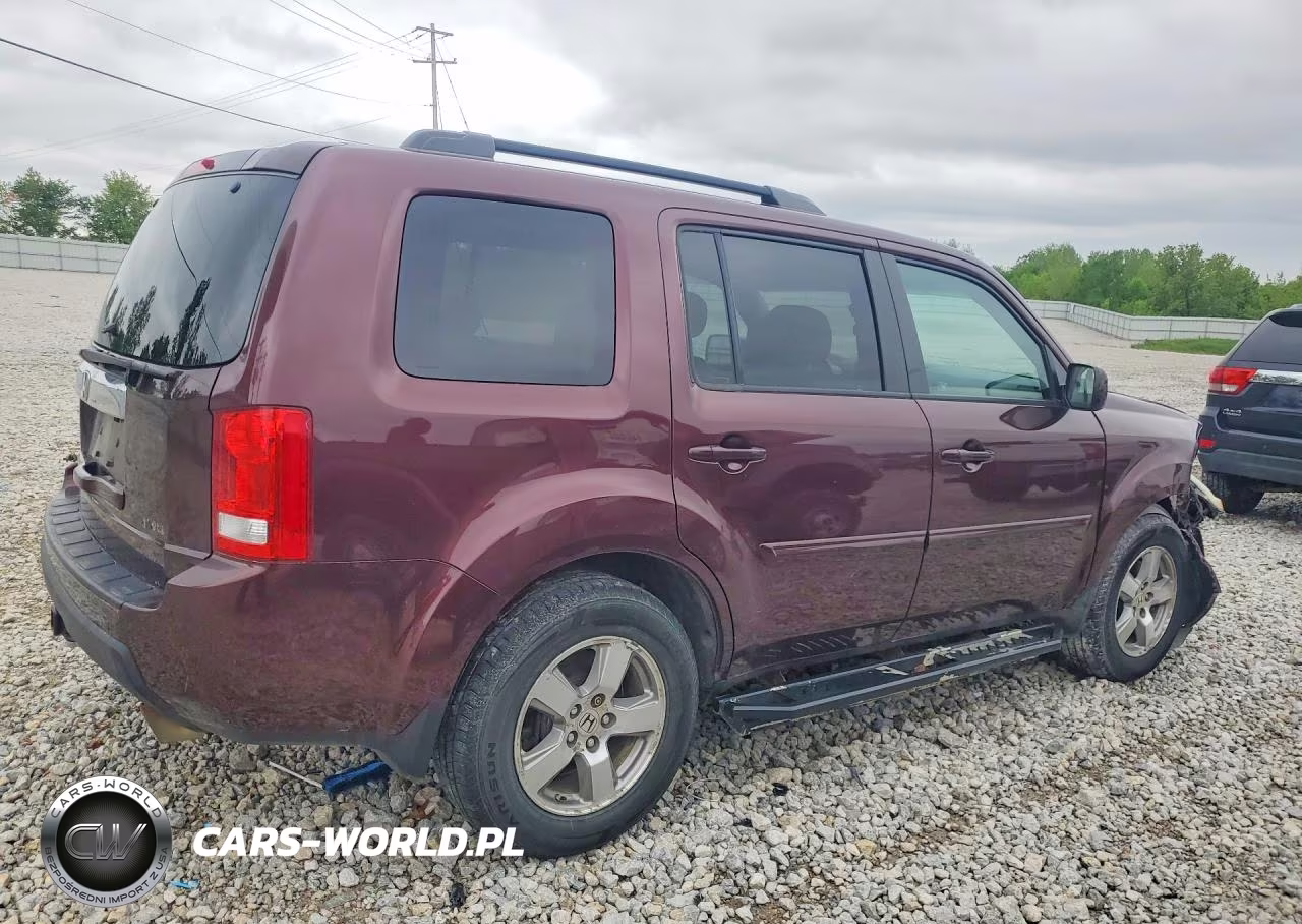 2011 Honda Pilot Exl VIN:5FNYF4H57BB026382 - 3
