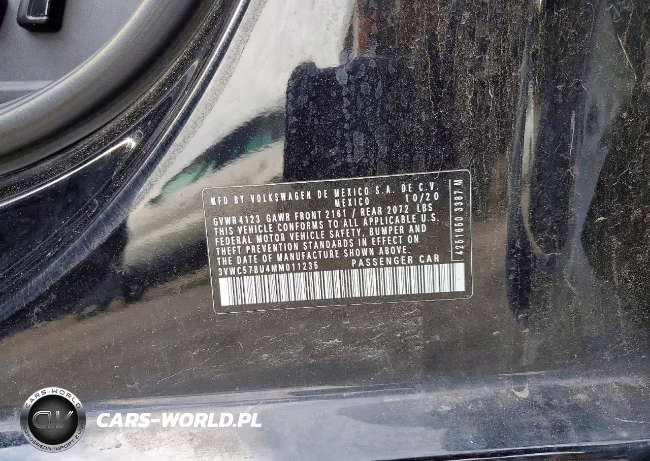 2021 Volkswagen Jetta S VIN:3VWC57BU4MM011235 - 13