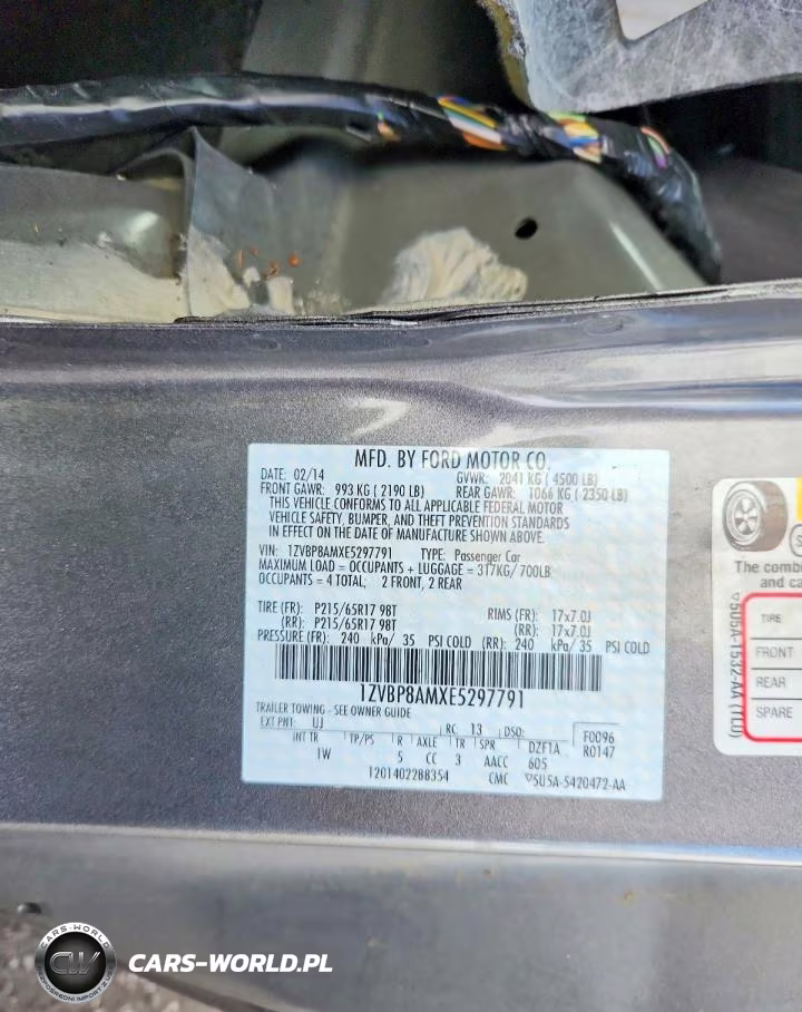 2014 Ford Mustang VIN:1ZVBP8AMXE5297791 - 13
