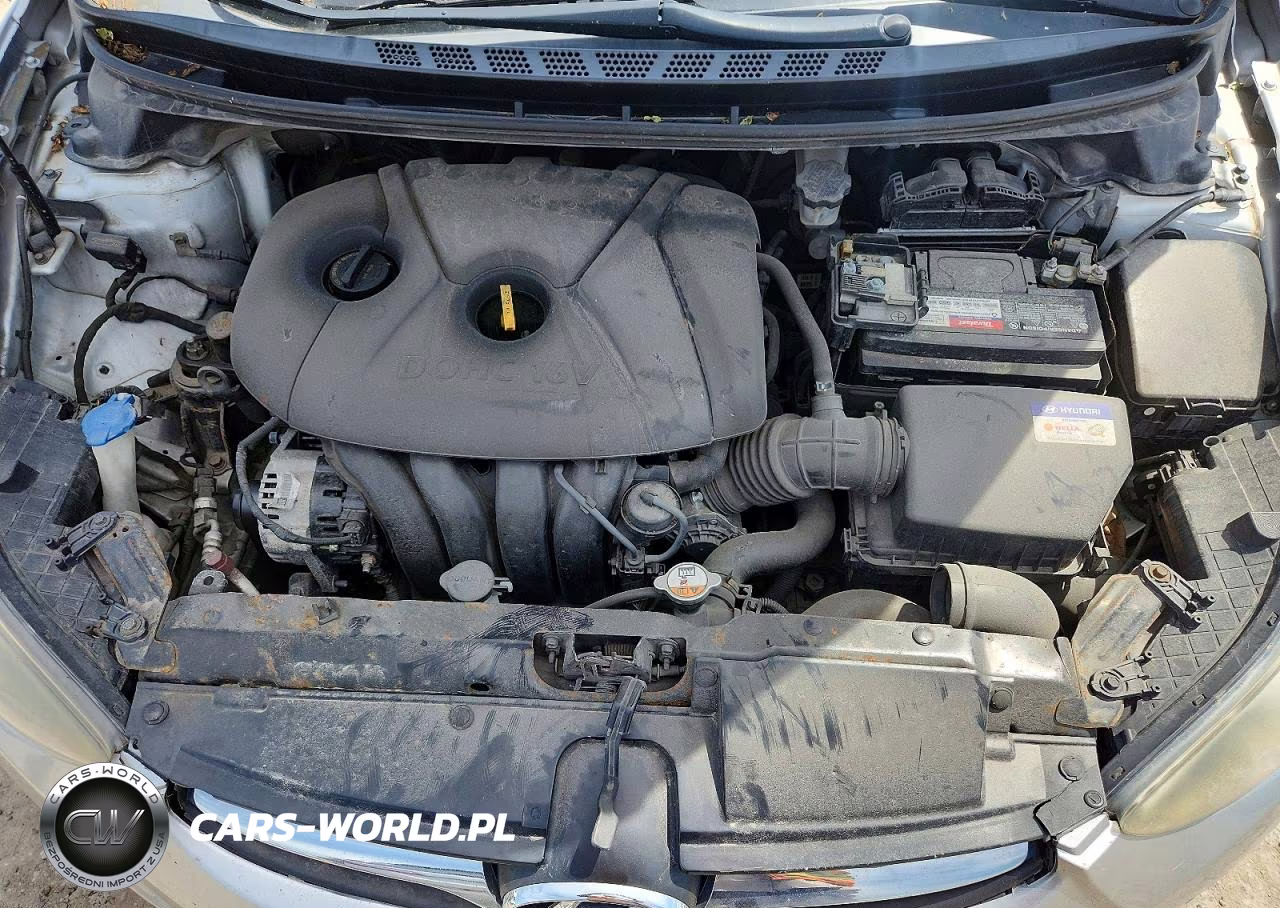 2012 Hyundai Elantra Gls VIN:KMHDH4AE6CU324493 - 11