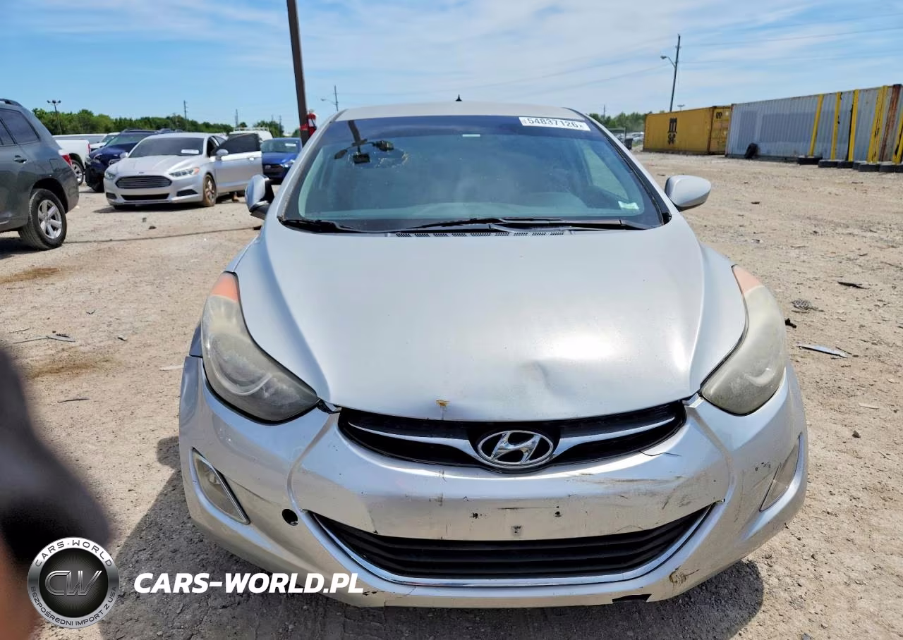 2012 Hyundai Elantra Gls VIN:KMHDH4AE6CU324493 - 5