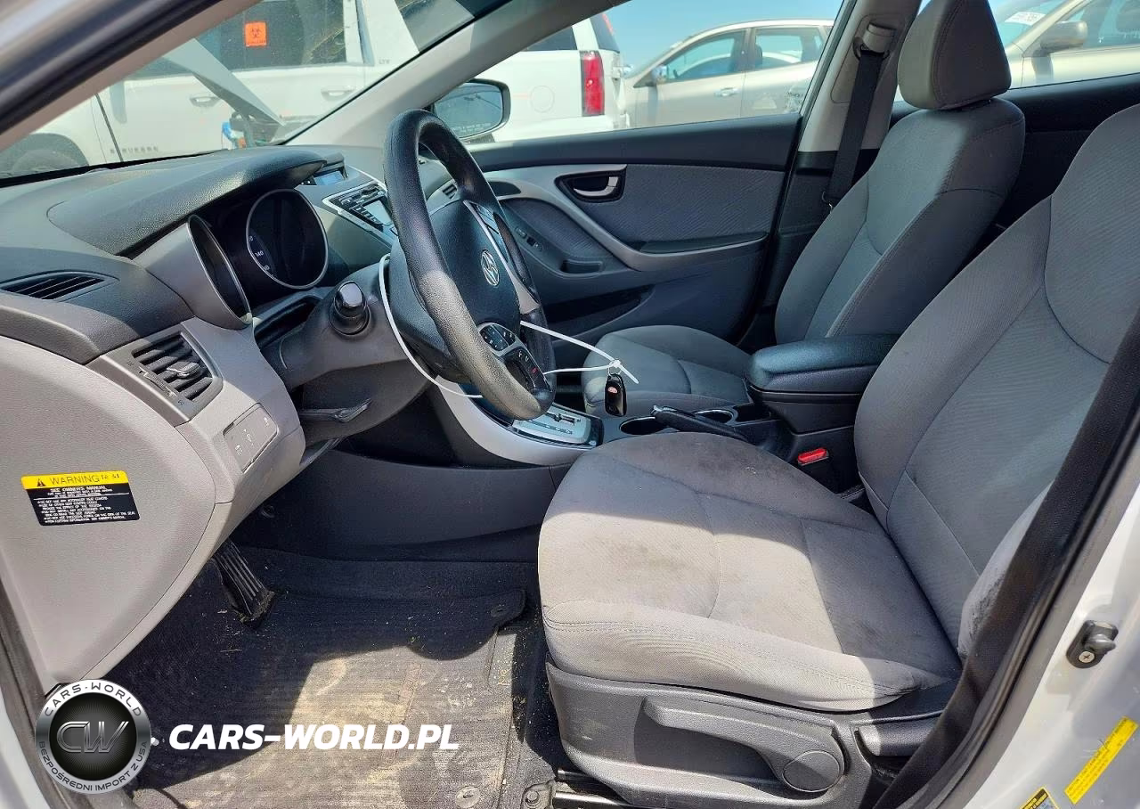 2012 Hyundai Elantra Gls VIN:KMHDH4AE6CU324493 - 7