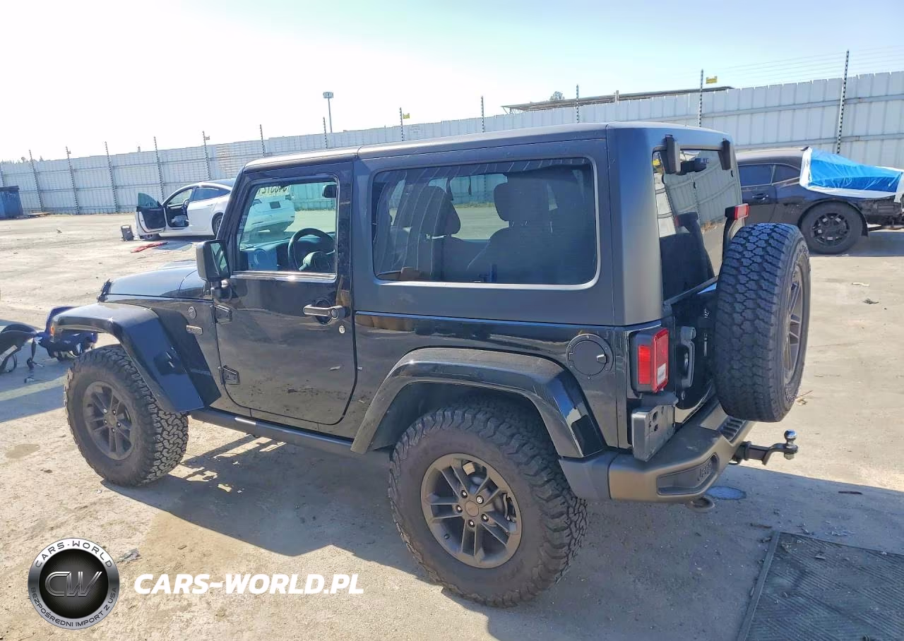 2017 Jeep Wrangler Sahara VIN:1C4AJWBG8HL561734 - 2