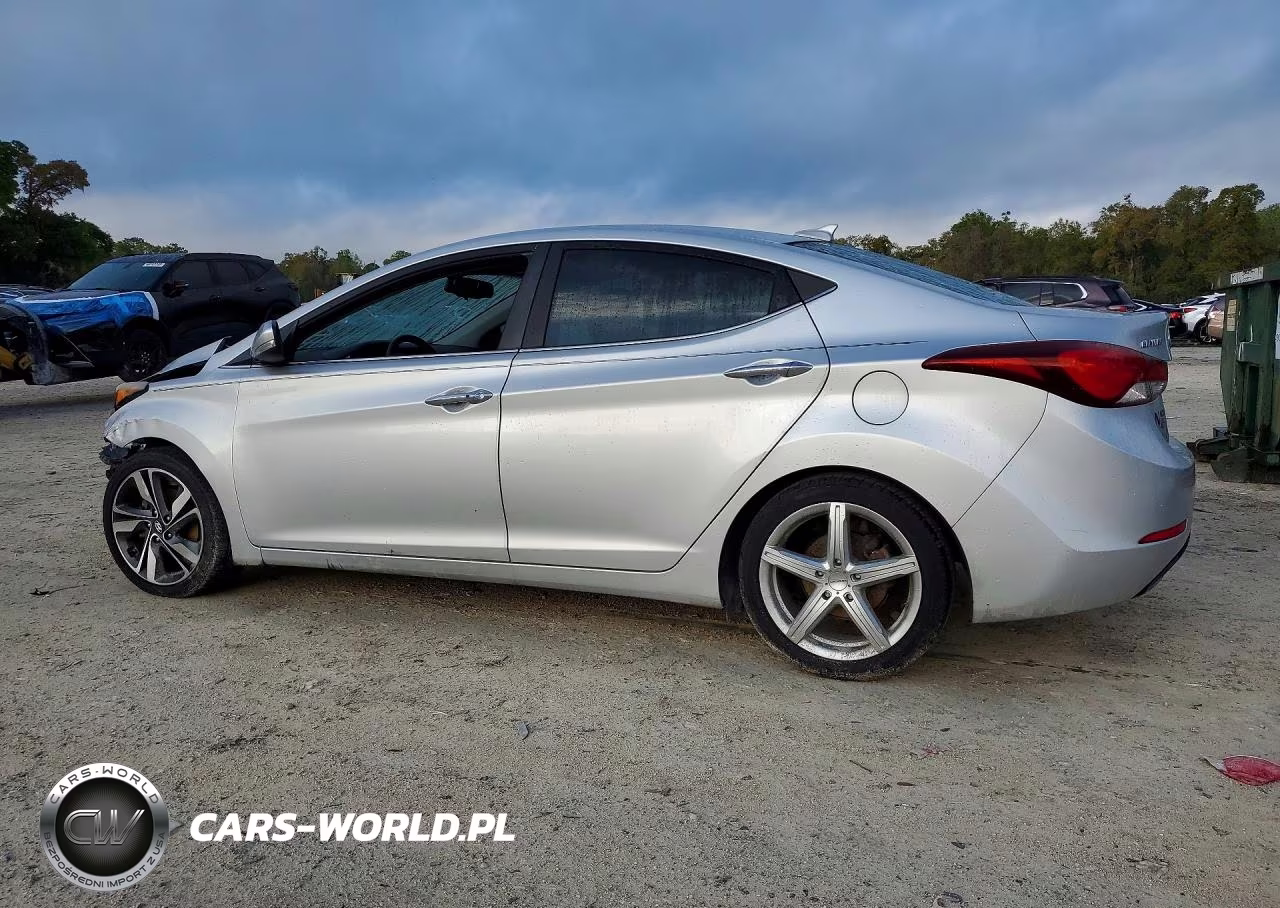 2016 Hyundai Elantra Limited VIN:KMHDH4AE9GU598096 - 2