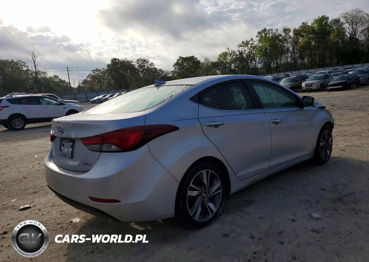 2016 Hyundai Elantra Limited VIN:KMHDH4AE9GU598096 - 3