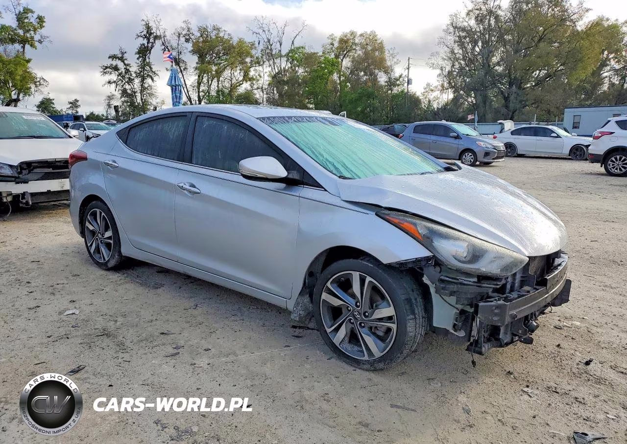 2016 Hyundai Elantra Limited VIN:KMHDH4AE9GU598096 - 4