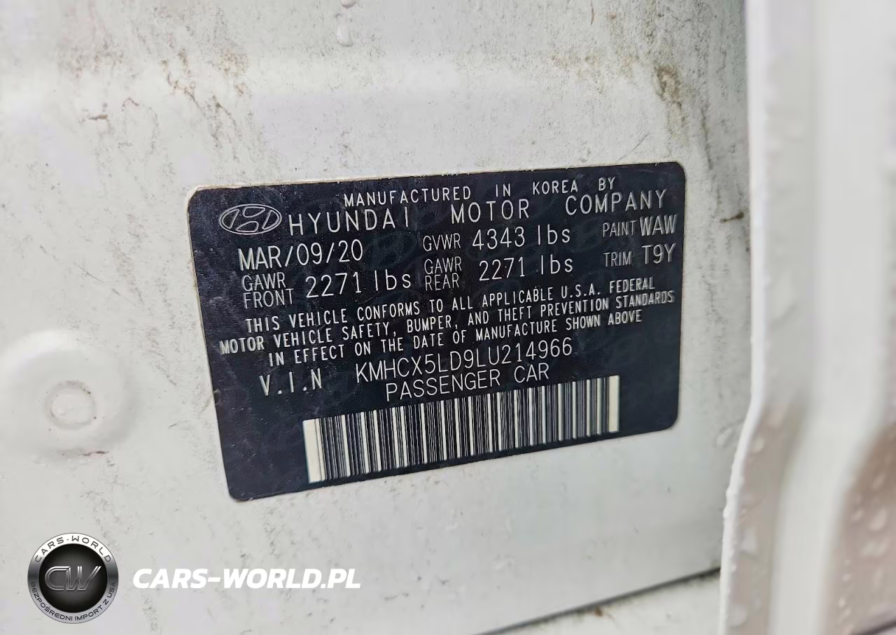 2020 Hyundai Ioniq Limited VIN:KMHCX5LD9LU214966 - 12