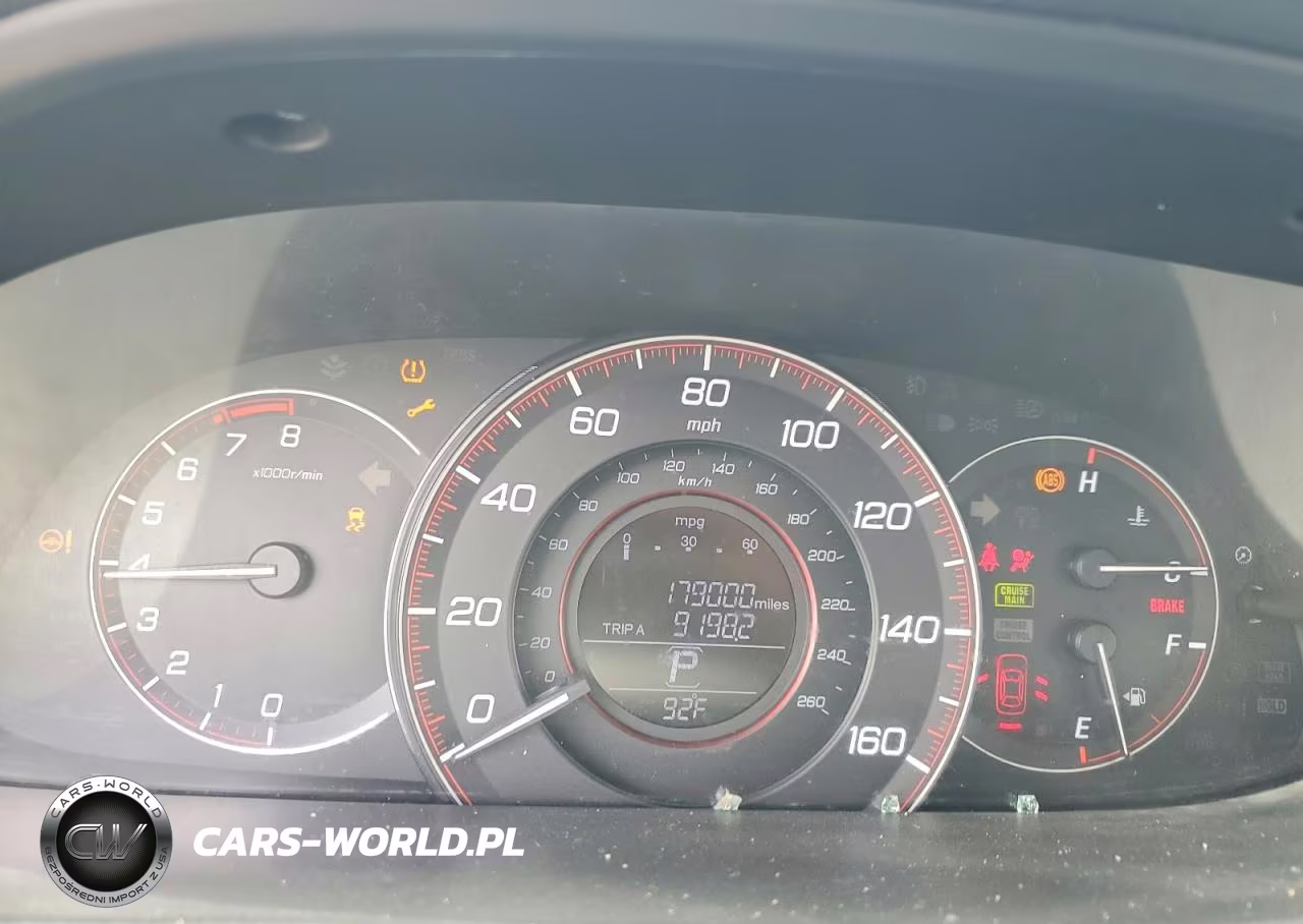 2015 Honda Accord Sport VIN:1HGCR2F51FA052792 - 9