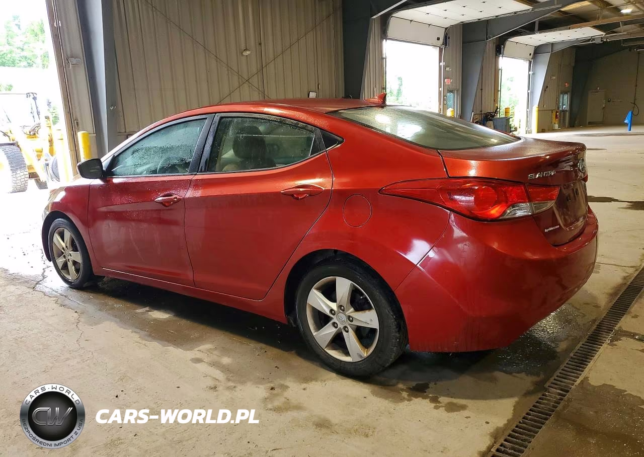 2012 Hyundai Elantra Gls VIN:KMHDH4AE7CU289236 - 2