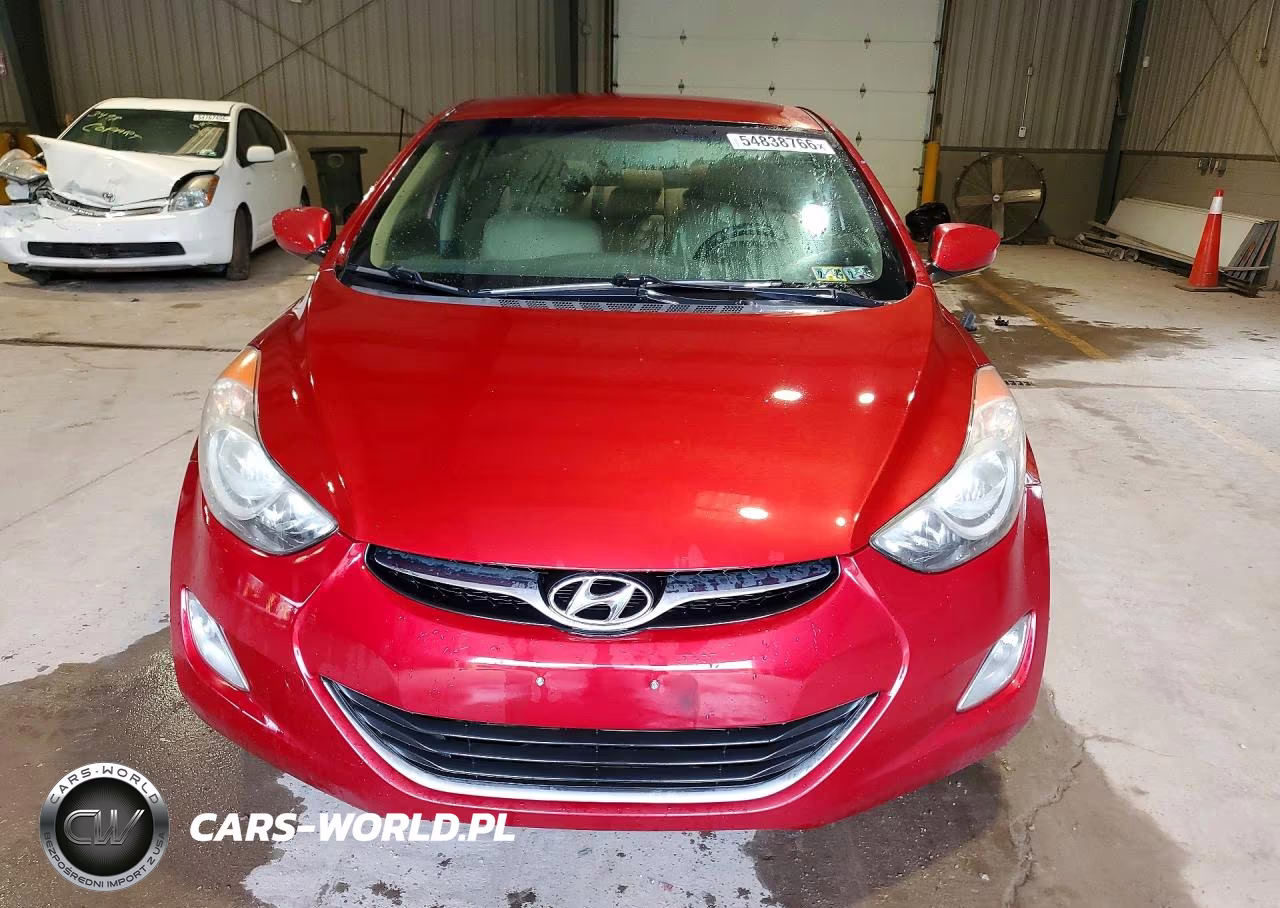 2012 Hyundai Elantra Gls VIN:KMHDH4AE7CU289236 - 5