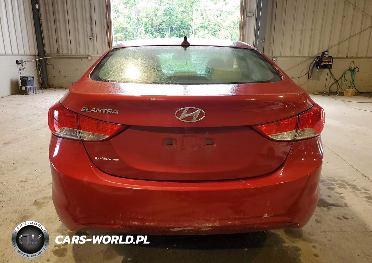 2012 Hyundai Elantra Gls VIN:KMHDH4AE7CU289236 - 6