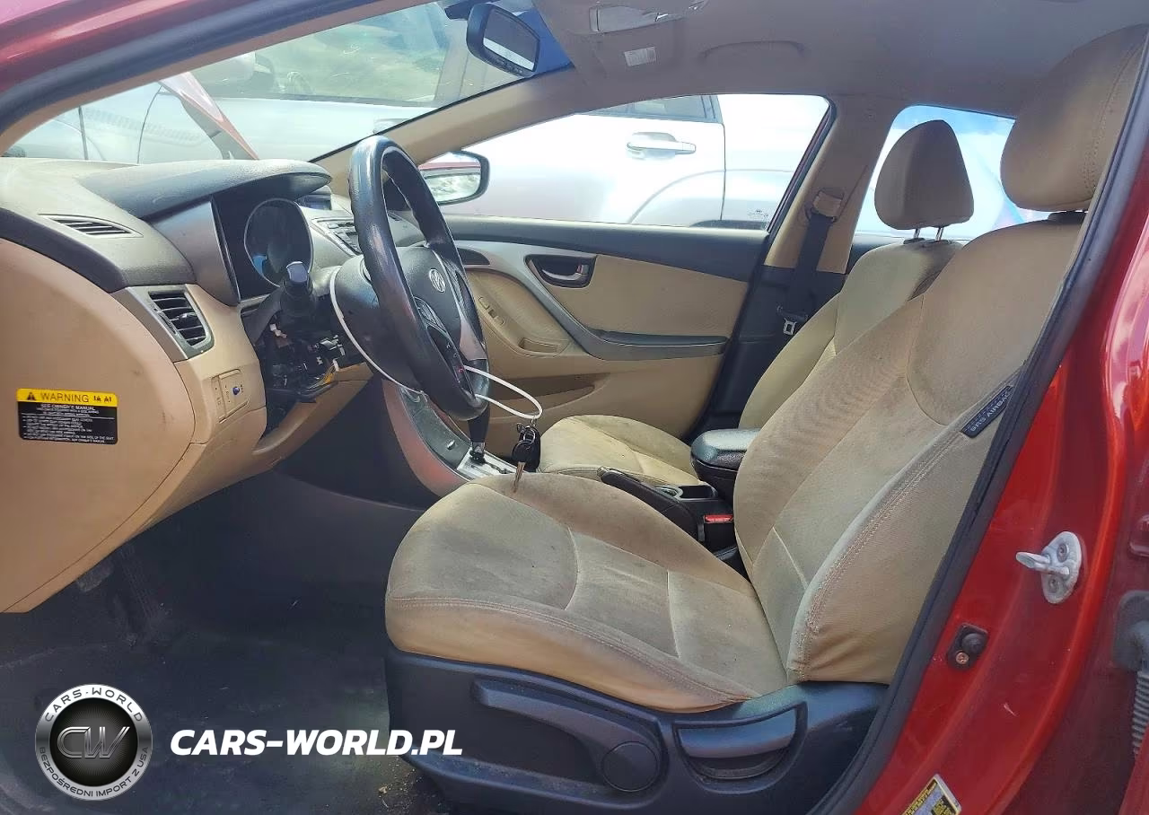 2012 Hyundai Elantra Gls VIN:KMHDH4AE7CU289236 - 7