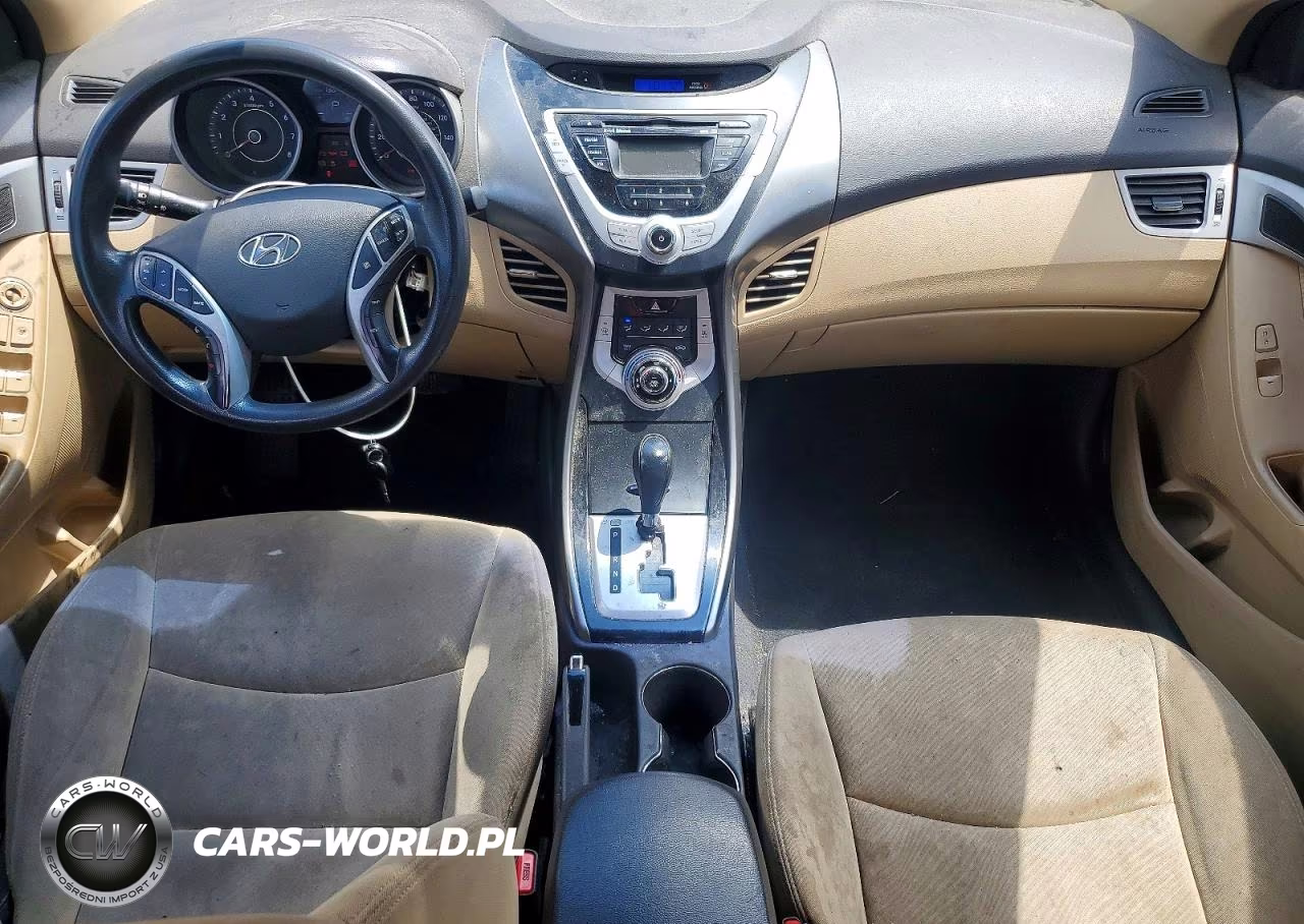 2012 Hyundai Elantra Gls VIN:KMHDH4AE7CU289236 - 8