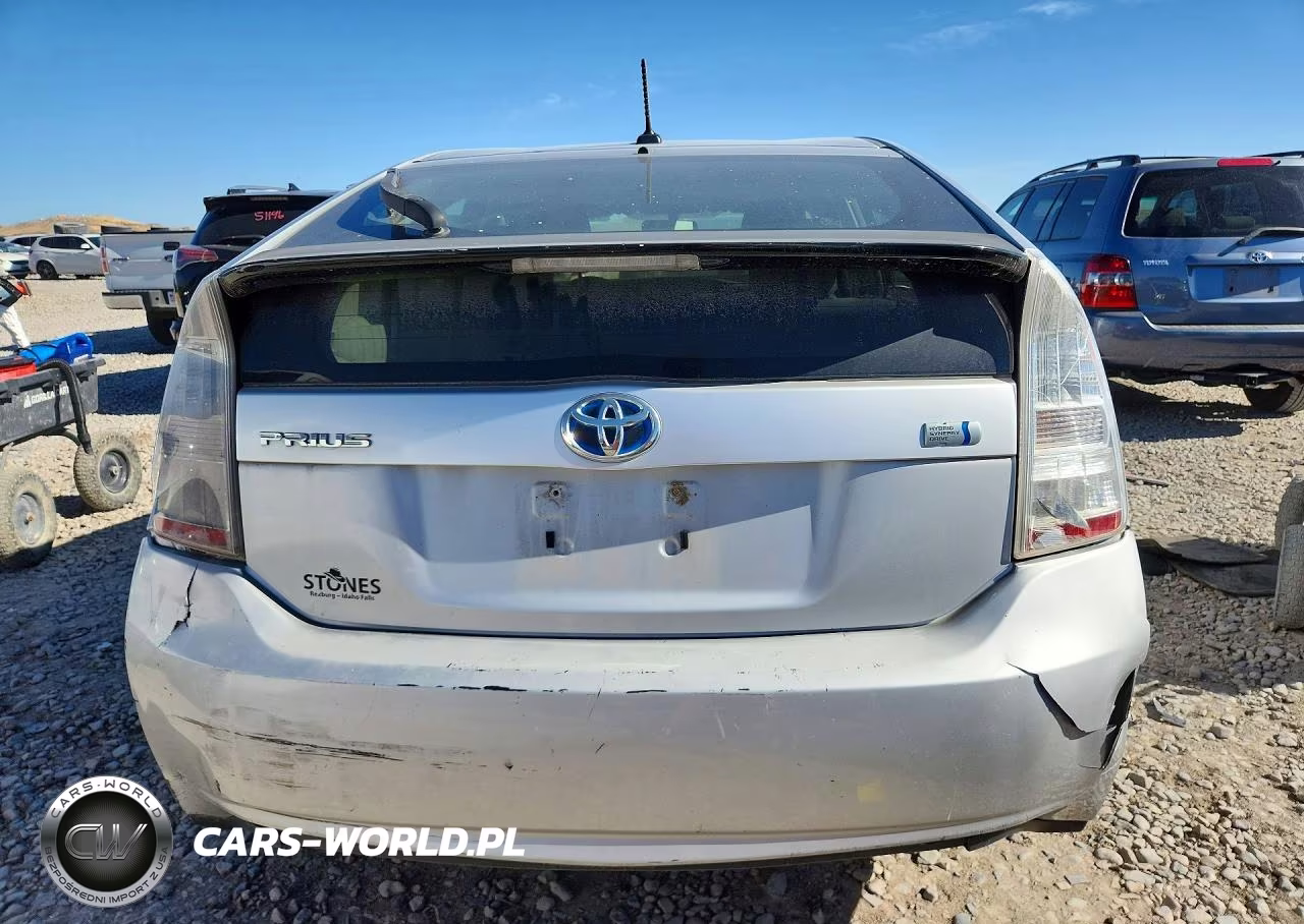 2011 Toyota Prius Two VIN:JTDKN3DU0B0296908 - 6