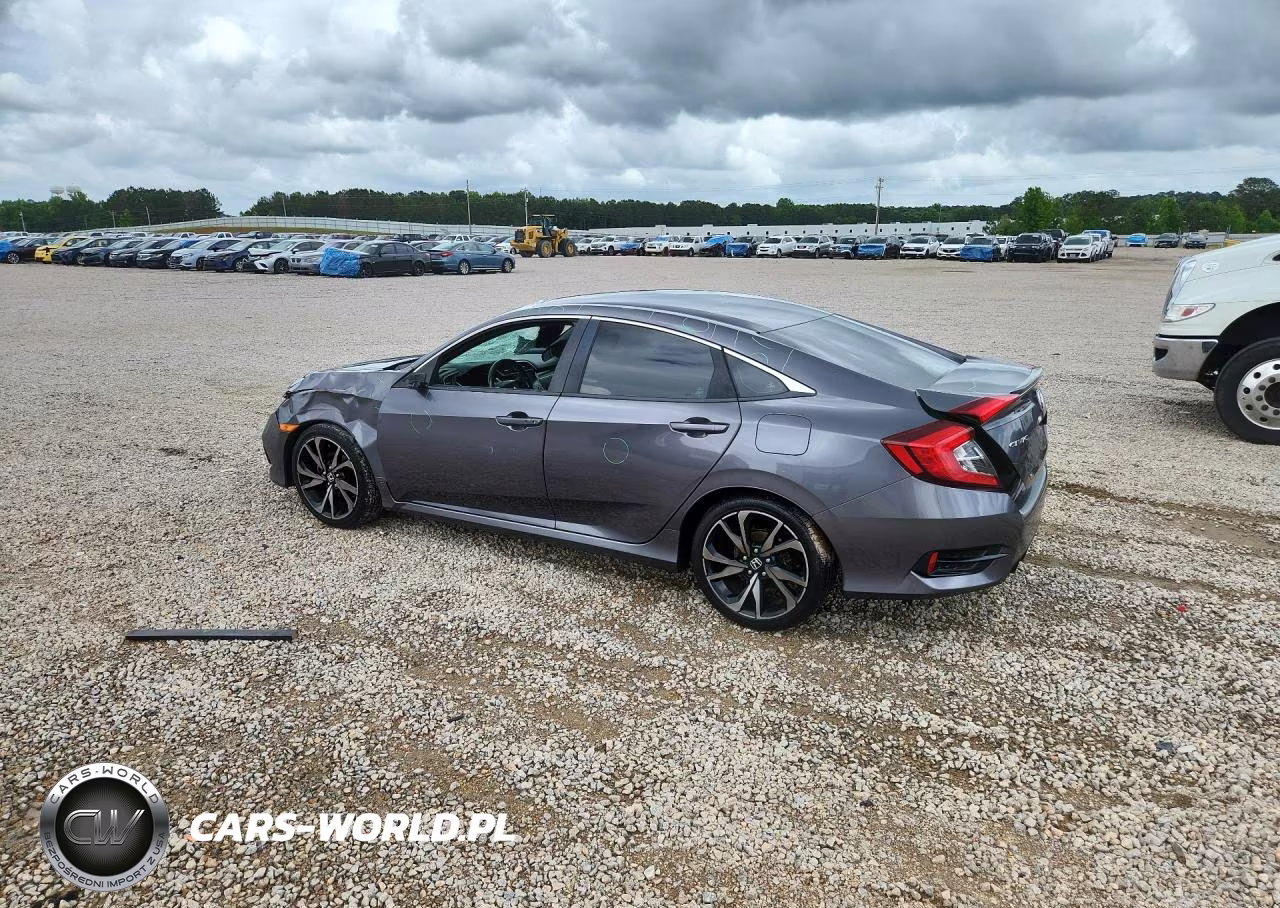 2019 Honda Civic Sport VIN:2HGFC2F80KH556710 - 2
