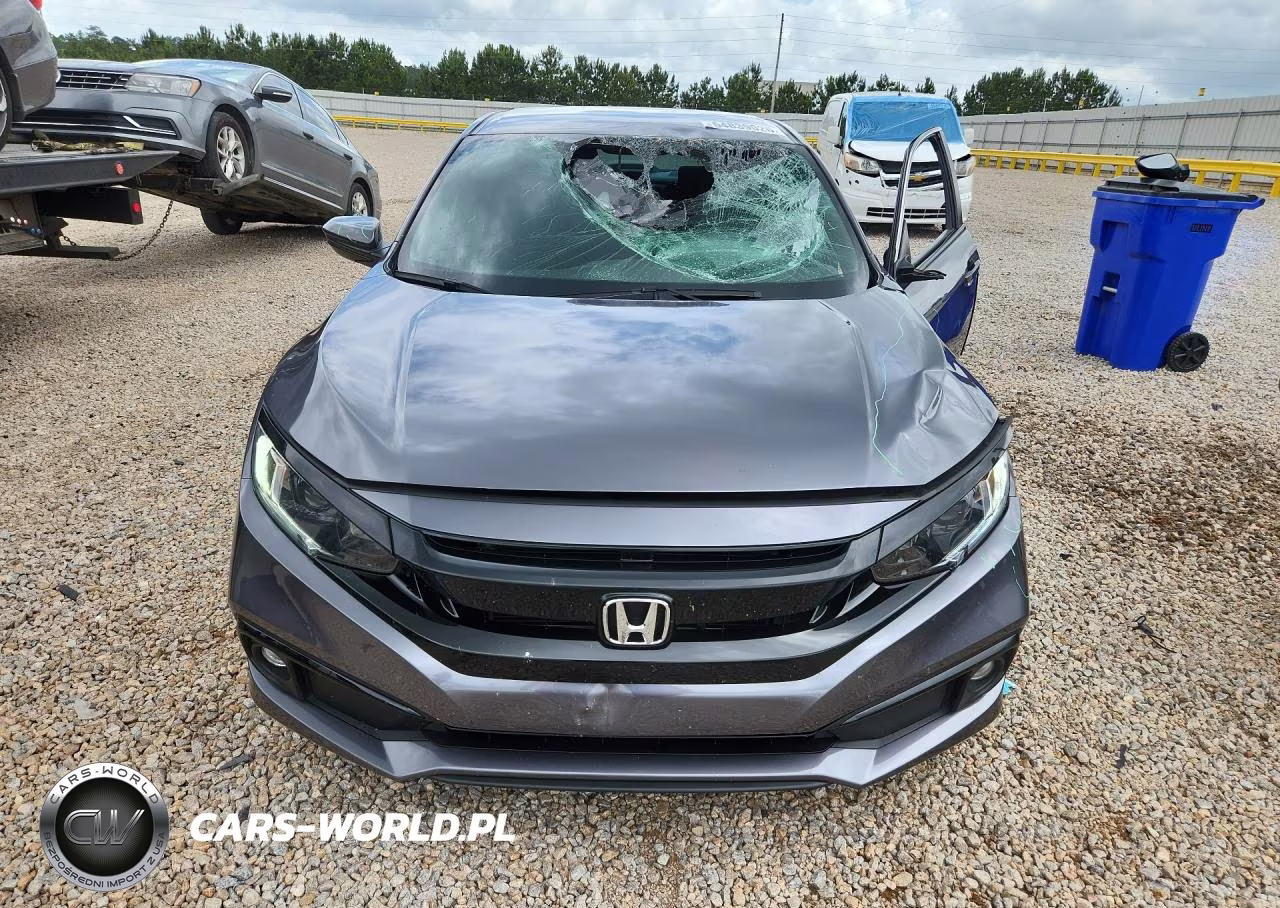 2019 Honda Civic Sport VIN:2HGFC2F80KH556710 - 5