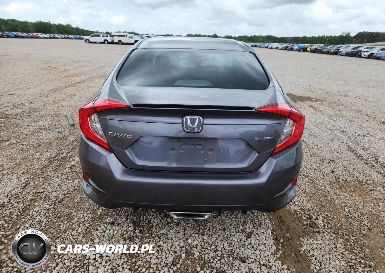 2019 Honda Civic Sport VIN:2HGFC2F80KH556710 - 6